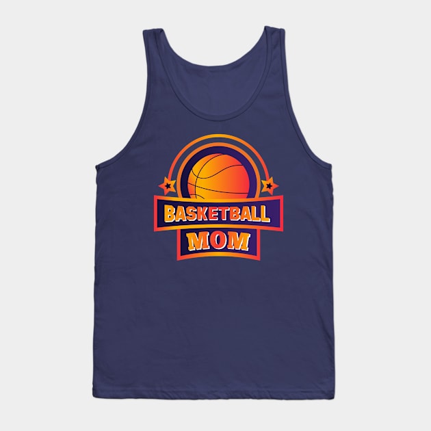 BASKETBALL MOM Tank Top by NASMASHOP